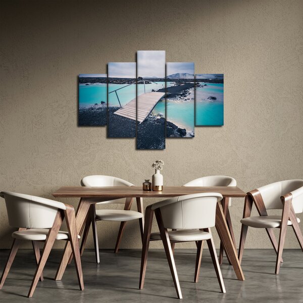 Slika drvenog mosta (150x105 cm)