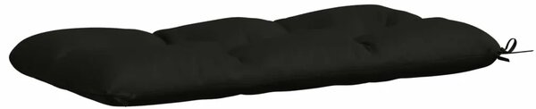 Jastučići za klupe VIANEN 2 kom. 100% poliester Crna - Crna 100 x 60 x 12 cm