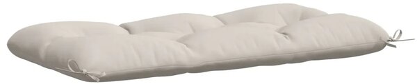 Jastučić za klupu VIANEN 100% poliester Bijela 110 x 60 x 12 cm - Bijela 110 x 60 x 12 cm