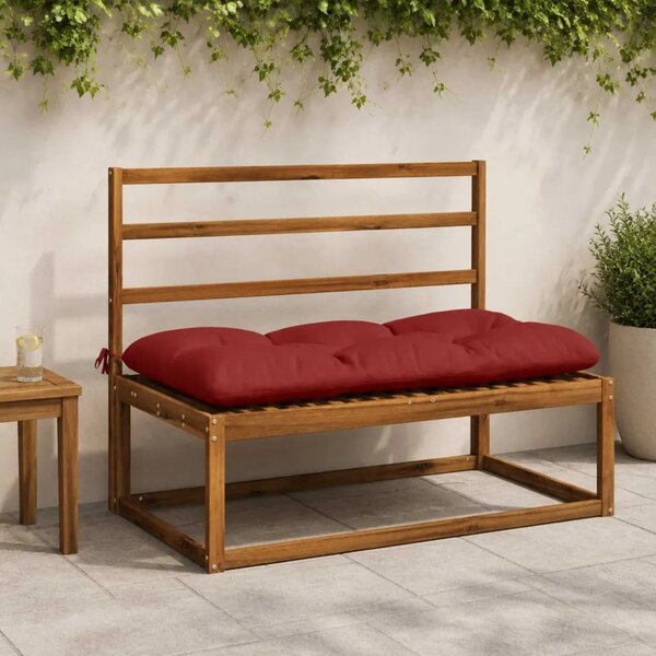 Jastučići za klupe VIANEN 2 kom. 100% poliester Crvena - Crvena 110 x 60 x 12 cm