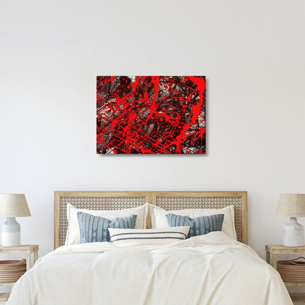 Slika - Ekspresivna apstrakcija (70x50 cm)