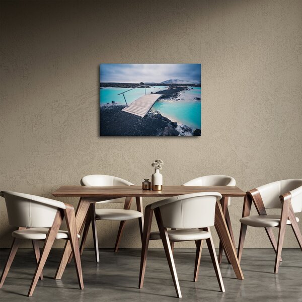 Slika drvenog mosta (70x50 cm)