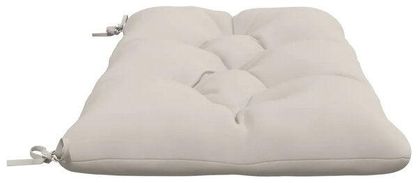 Jastučić za klupu VIANEN 100% poliester Bijela 110 x 60 x 12 cm - Bijela 110 x 60 x 12 cm