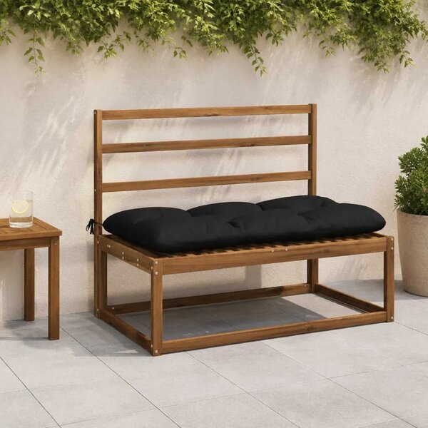 Jastučići za klupe VIANEN 2 kom. 100% poliester Crna - Crna 100 x 60 x 12 cm