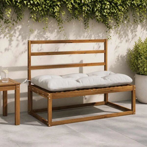 Jastučići za klupe VIANEN 2 kom. 100% poliester Bijela - Bijela 110 x 60 x 12 cm