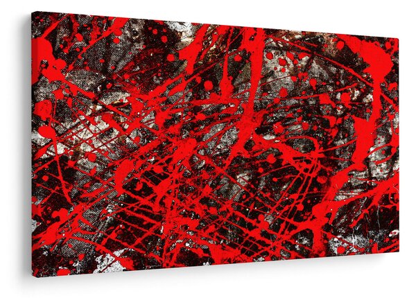Slika - Ekspresivna apstrakcija (90x60 cm)