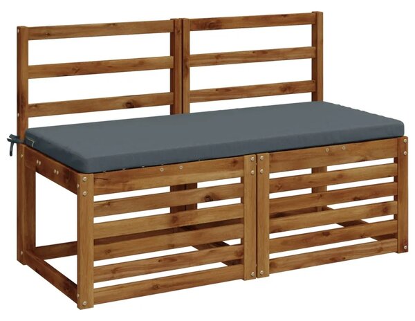 Jastučić za klupu SOEST 100% poliester Plava 110 x 50 x 5 cm - Plava 110 x 50 x 5 cm Melange