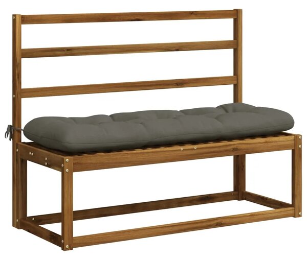 Jastučići za klupe VIANEN 2 kom. 100% poliester Siva - Siva 110 x 40 x 12 cm