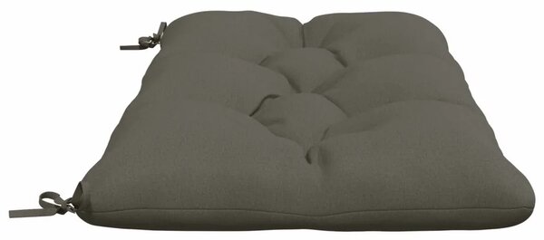 Jastučić za klupu VIANEN 100% poliester Siva 100 x 60 x 12 cm - Siva 100 x 60 x 12 cm