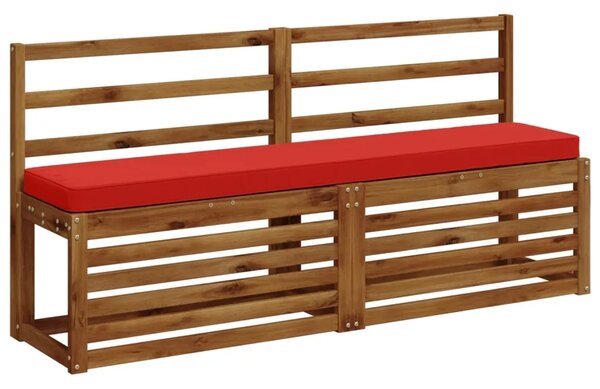 Jastučić za klupu - 1 dio VUGHT 100% poliester Crvena - Crvena (poliester) 150 x 30 cm 1