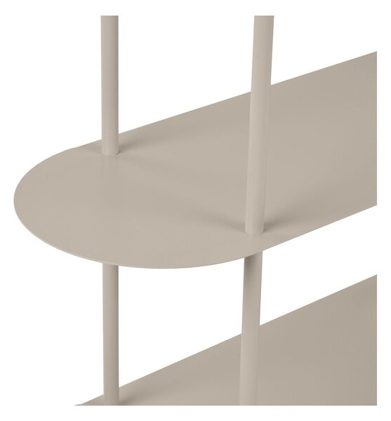 Bež metalni regal 90x150x31 cm Rieti – House Nordic