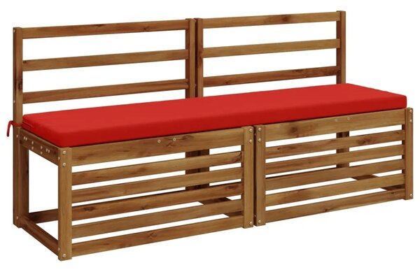 Jastučić za klupu SOEST 100% poliester Crvena 160 x 40 x 5 cm - Crvena 160 x 40 x 5 cm Poliester