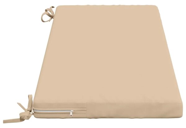 Jastučić za klupu SOEST 100% poliester Krem 100 x 40 x 5 cm - Krem 100 x 40 x 5 cm Melange