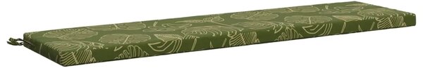 Jastučić za klupu SOEST 100% poliester Dizajn lista - Dezen s listom 160 x 40 x 5 cm Poliester