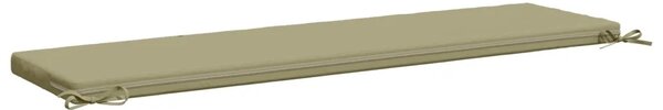 Jastučić za klupu SOEST 100% poliester Svijetlo zelena - Svijetlo zelena 160 x 40 x 5 cm Melange