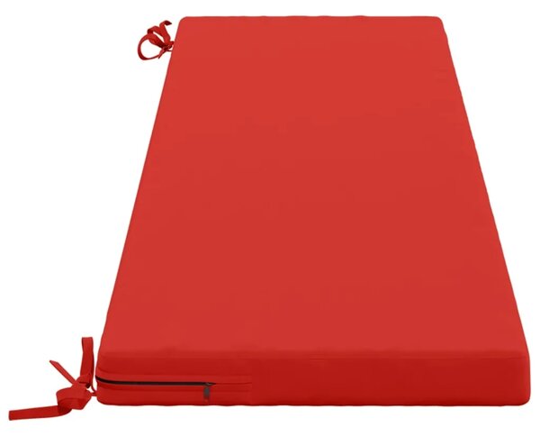 Jastučić za klupu SOEST 100% poliester Crvena 160 x 40 x 5 cm - Crvena 160 x 40 x 5 cm Poliester