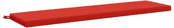 Jastučić za klupu SOEST 100% poliester Crvena 160 x 40 x 5 cm - Crvena 160 x 40 x 5 cm Poliester