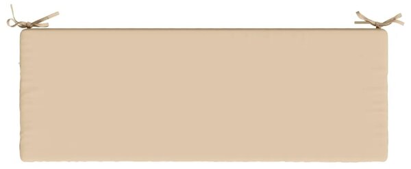 Jastučić za klupu SOEST 100% poliester Krem 100 x 40 x 5 cm - Krem 100 x 40 x 5 cm Melange
