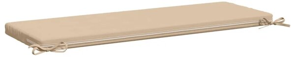 Jastučić za klupu SOEST 100% poliester Krem 100 x 40 x 5 cm - Krem 100 x 40 x 5 cm Melange