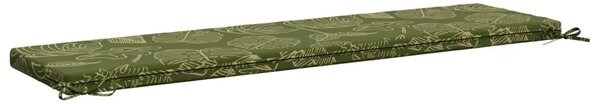 Jastučić za klupu SOEST 100% poliester Dizajn lista - Dezen s listom 160 x 40 x 5 cm Poliester