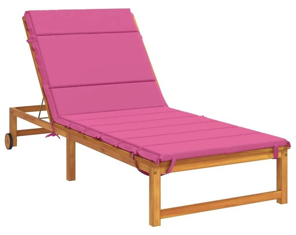 Jastučić za ležaljku GEMERT 100% poliester Ružičasta - Ružičasta 200 x 90 x 3 cm Poliester