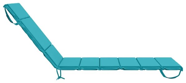 Jastučić za ležaljku GEMERT 100% poliester Tirkizna - Tirkizna 200 x 90 x 3 cm Poliester