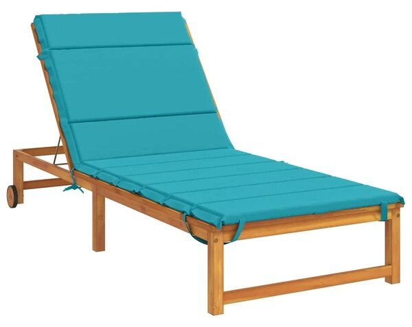 Jastučić za ležaljku GEMERT 100% poliester Tirkizna - Tirkizna 200 x 90 x 3 cm Poliester