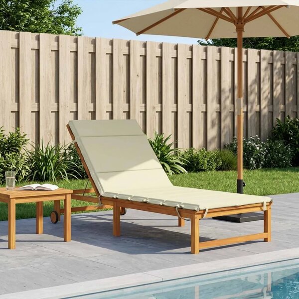 Jastučić za ležaljku GEMERT 100% poliester Krem 200 x 70 x 3 cm - Krem 200 x 70 x 3 cm Poliester