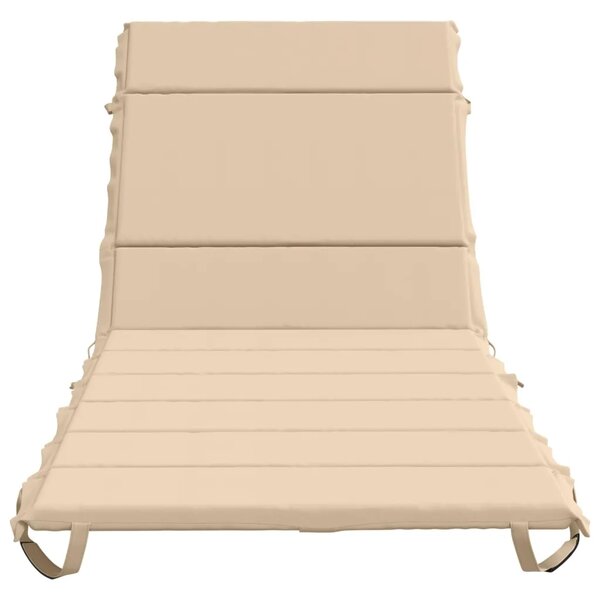 Jastučić za ležaljku GEMERT 100% poliester Krem 200 x 70 x 3 cm - Krem 200 x 70 x 3 cm Melange