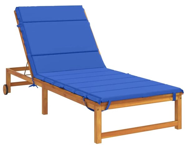 Jastučić za ležaljku GEMERT 100% poliester Kraljevsko plava - Kraljevski plava 200 x 90 x 3 cm Poliester