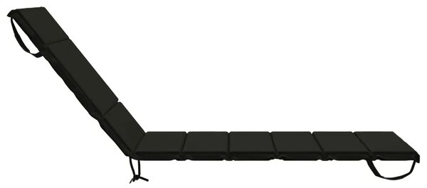 Jastučić za ležaljku GEMERT 100% poliester Crna 200 x 70 x 3 cm - Crna 200 x 70 x 3 cm Poliester