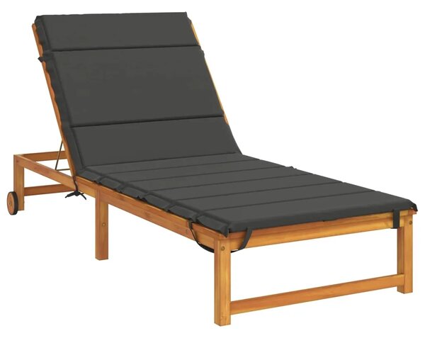 Jastučić za ležaljku GEMERT 100% poliester Antracit - Antracit 200 x 90 x 3 cm Poliester