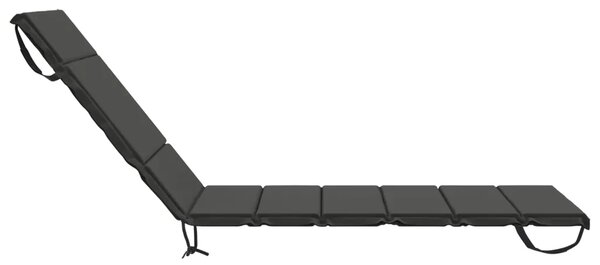Jastučić za ležaljku GEMERT 100% poliester Antracit - Antracit 200 x 90 x 3 cm Poliester