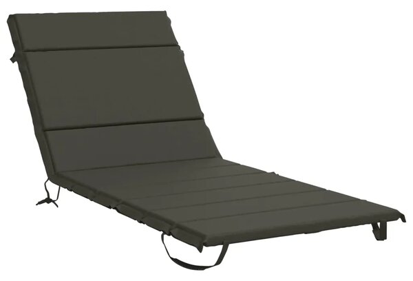 Jastučić za ležaljku GEMERT 100% poliester Antracit - Antracit 200 x 70 x 3 cm Melange