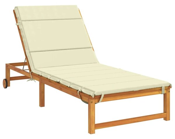 Jastučić za ležaljku GEMERT 100% poliester Krem 200 x 70 x 3 cm - Krem 200 x 70 x 3 cm Poliester