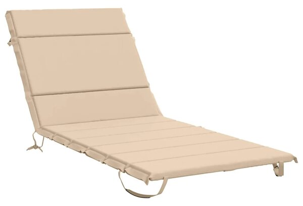 Jastučić za ležaljku GEMERT 100% poliester Krem 200 x 70 x 3 cm - Krem 200 x 70 x 3 cm Melange