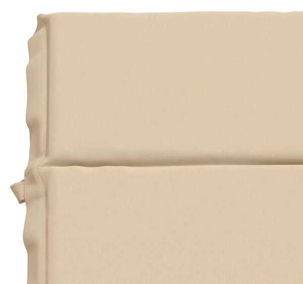 Jastučić za ležaljku GEMERT 100% poliester Krem 200 x 50 x 3 cm - Krem 200 x 50 x 3 cm Melange