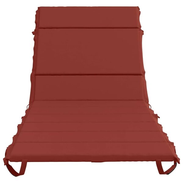 Jastučić za ležaljku GEMERT 100% poliester Crvena - Crvena 200 x 90 x 3 cm Melange