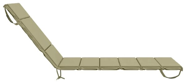 Jastučić za ležaljku GEMERT 100% poliester Svijetlo zelena - Svijetlo zelena 200 x 70 x 3 cm Melange