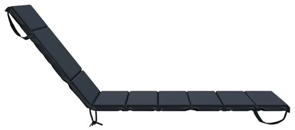 Jastučić za ležaljku GEMERT 100% poliester Tamno plava - Tamno plava 200 x 70 x 3 cm Melange
