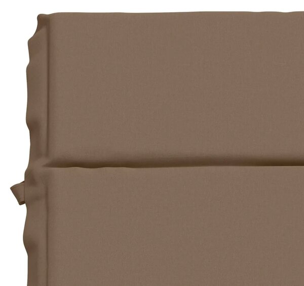 Jastučić za ležaljku GEMERT 100% poliester Sivosmeđa - Sivosmeđa 200 x 70 x 3 cm Melange