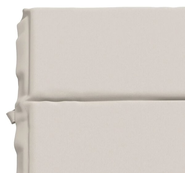 Jastučić za ležaljku GEMERT 100% poliester Bijela - Bijela 200 x 70 x 3 cm Melange