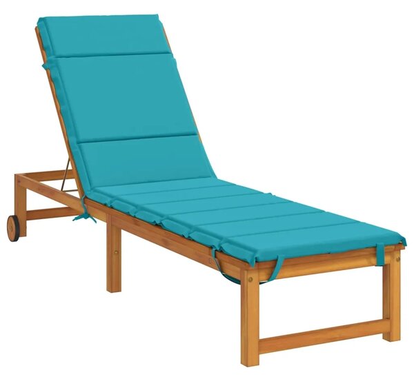 Jastučić za ležaljku GEMERT 100% poliester Tirkizna - Tirkizna 200 x 50 x 3 cm Poliester