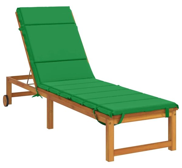Jastučić za ležaljku GEMERT 100% poliester Zelena - Zelena 200 x 60 x 3 cm Poliester