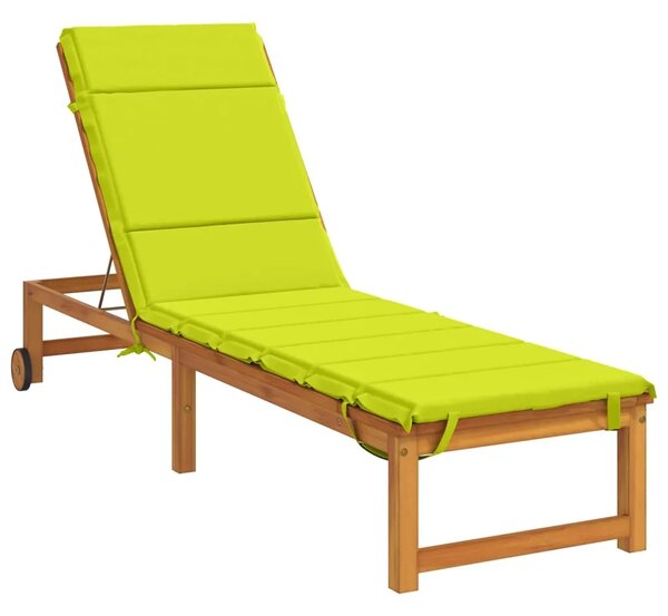 Jastučić za ležaljku GEMERT 100% poliester Svijetlo zelena. - Svjetlozelena 200 x 55 x 3 cm Poliester