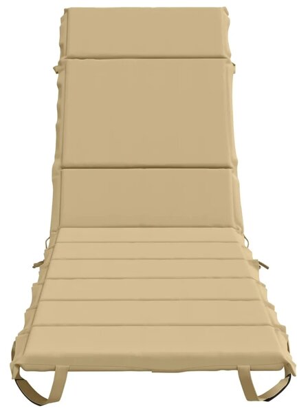 Jastučić za ležaljku GEMERT 100% poliester Bež 200 x 55 x 3 cm - Bež 200 x 55 x 3 cm Poliester