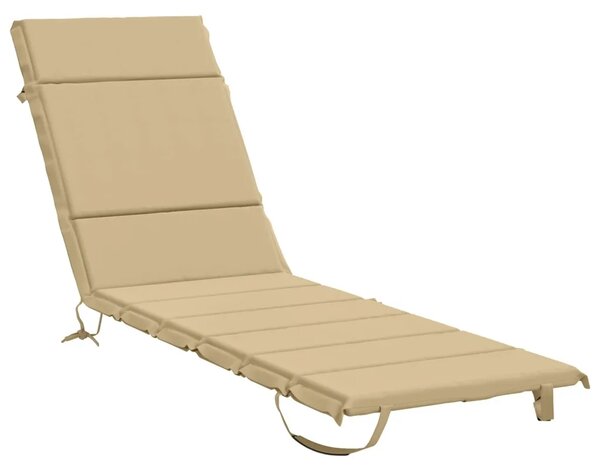 Jastučić za ležaljku GEMERT 100% poliester Bež 200 x 55 x 3 cm - Bež 200 x 55 x 3 cm Poliester
