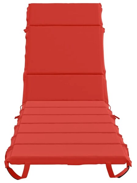 Jastučić za ležaljku GEMERT 100% poliester Crvena - Crvena 200 x 50 x 3 cm Poliester