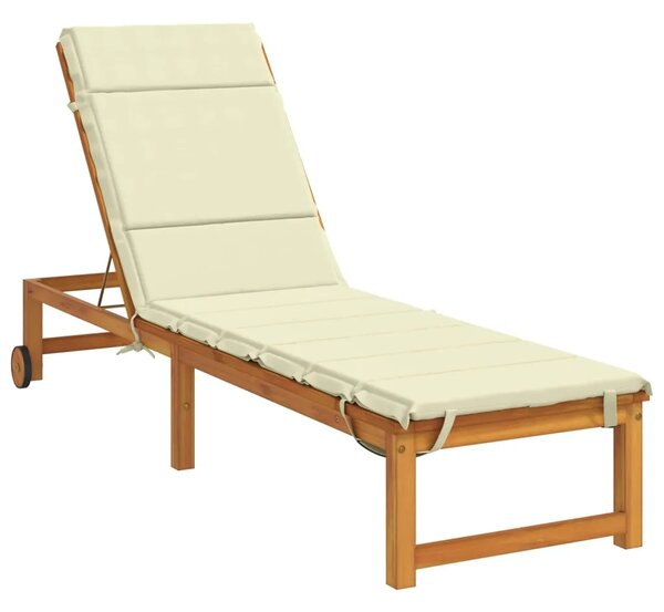 Jastučić za ležaljku GEMERT 100% poliester Krem 200 x 55 x 3 cm - Krem 200 x 55 x 3 cm Poliester