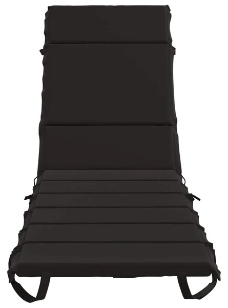 Jastučić za ležaljku GEMERT 100% poliester Crna 200 x 55 x 3 cm - Crna 200 x 55 x 3 cm Poliester